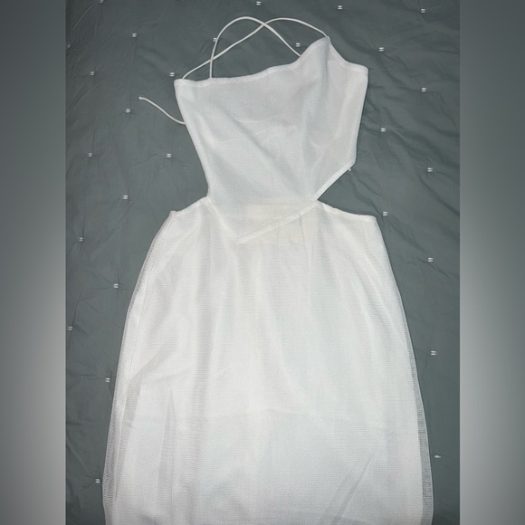 NWT Brylie Midi Dress White - Picture 7 of 7